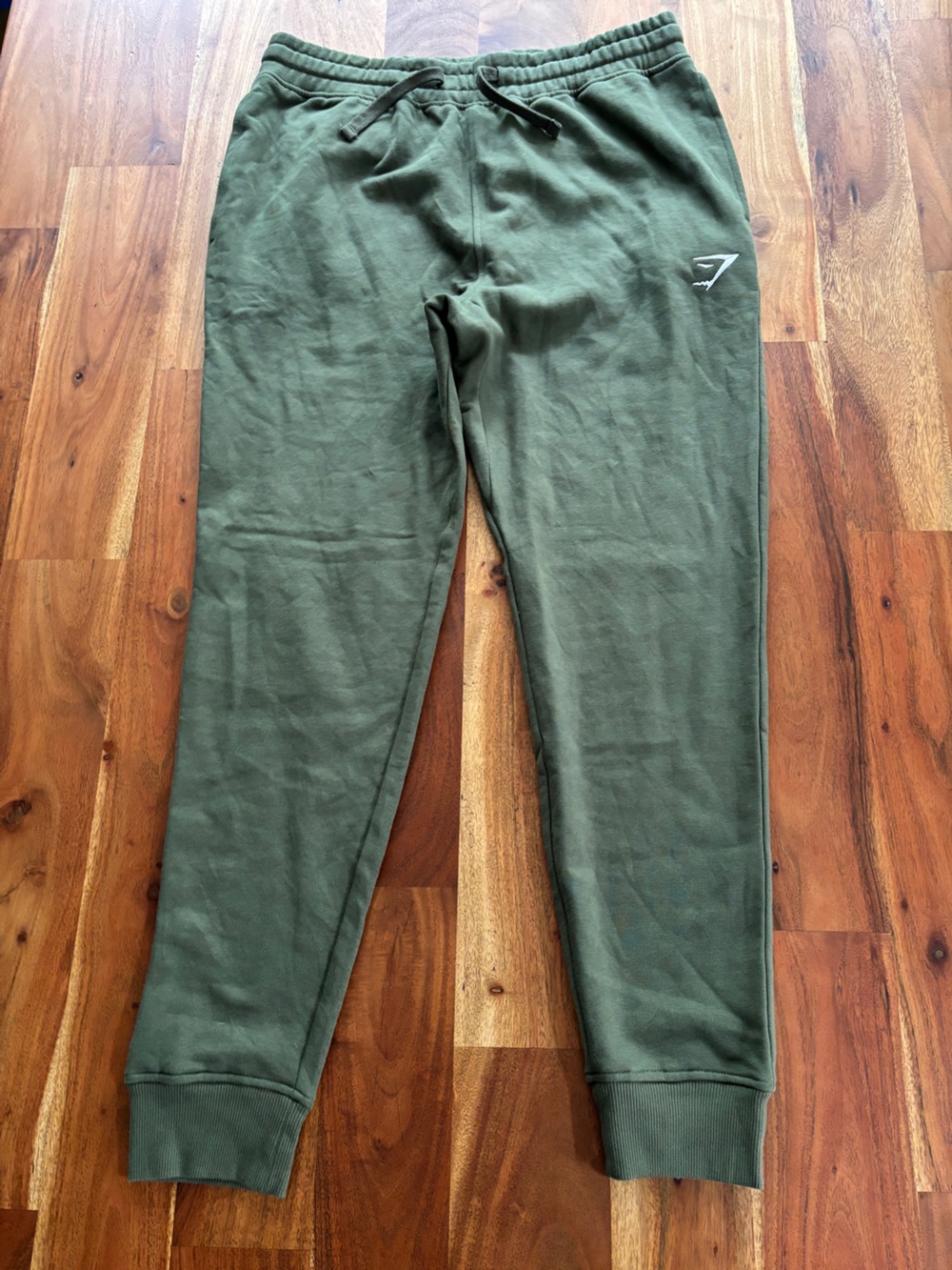 Gymshark Olive Green Joggers Sweatpants - Medium